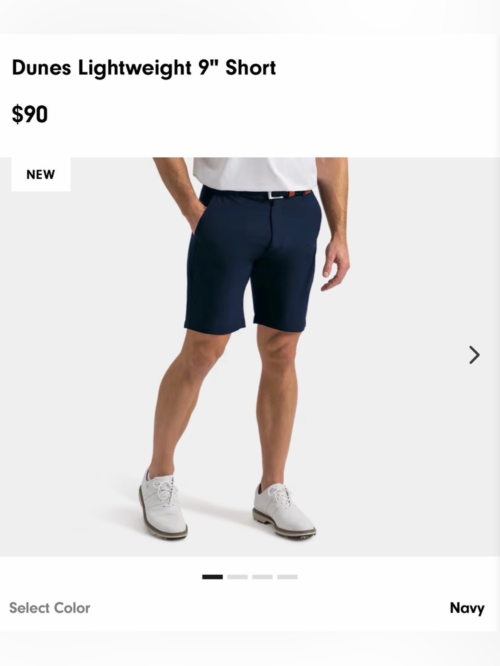 NWT MENS GOLF SHORT 34” have in two other colors! FootJoy pop 9" Short - Navy